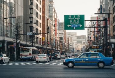 Czy w Japonii jest ruch lewostronny?